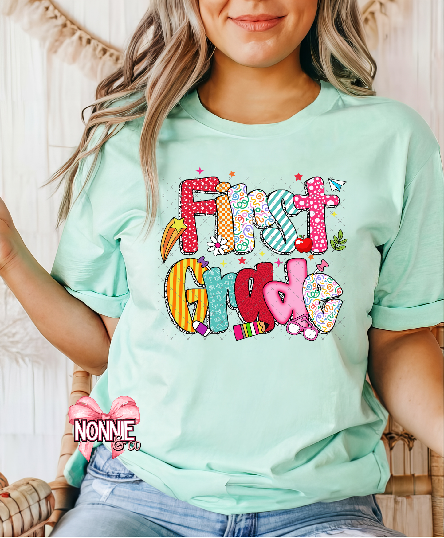 Bright and Fun Grade Level Tees