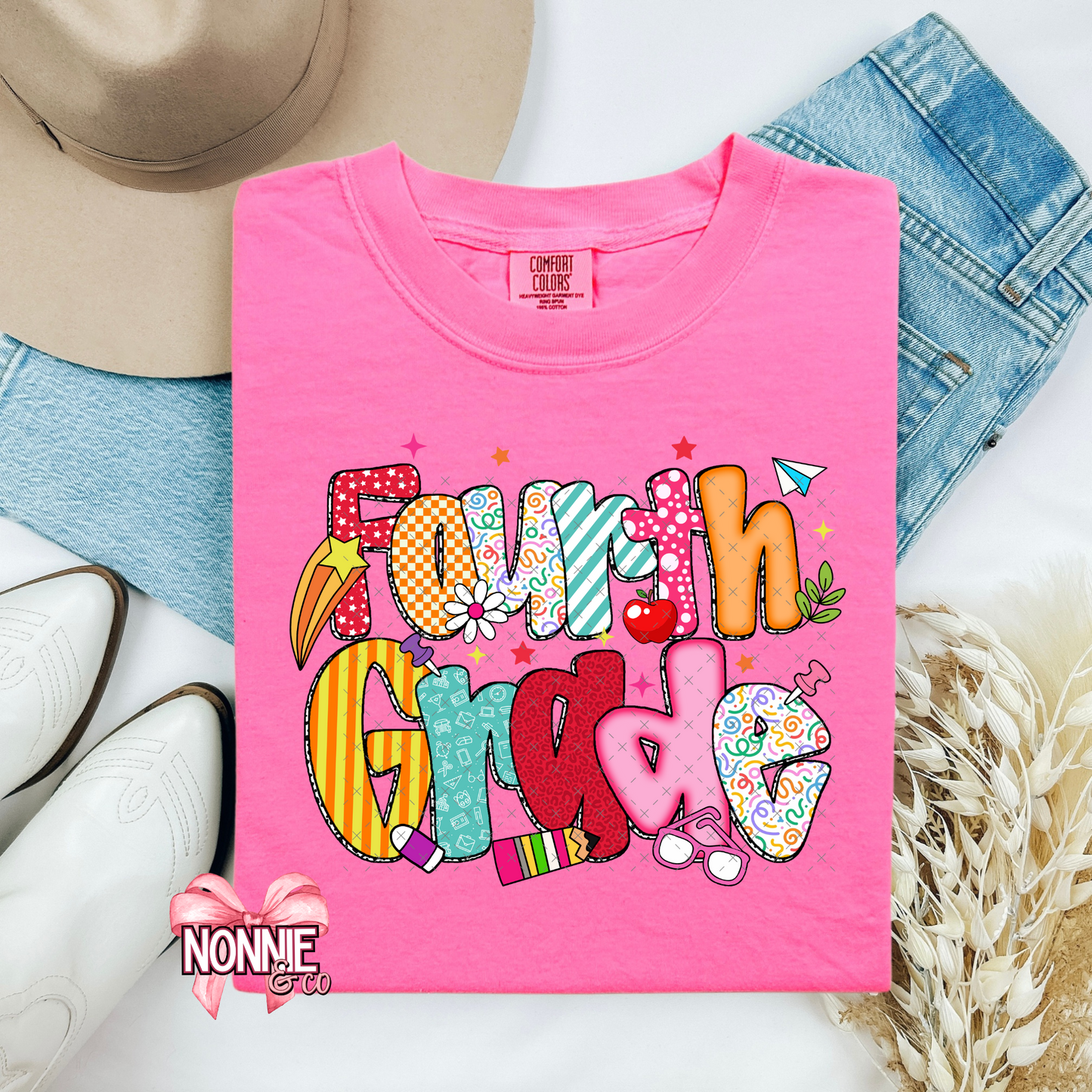 Bright and Fun Grade Level Tees