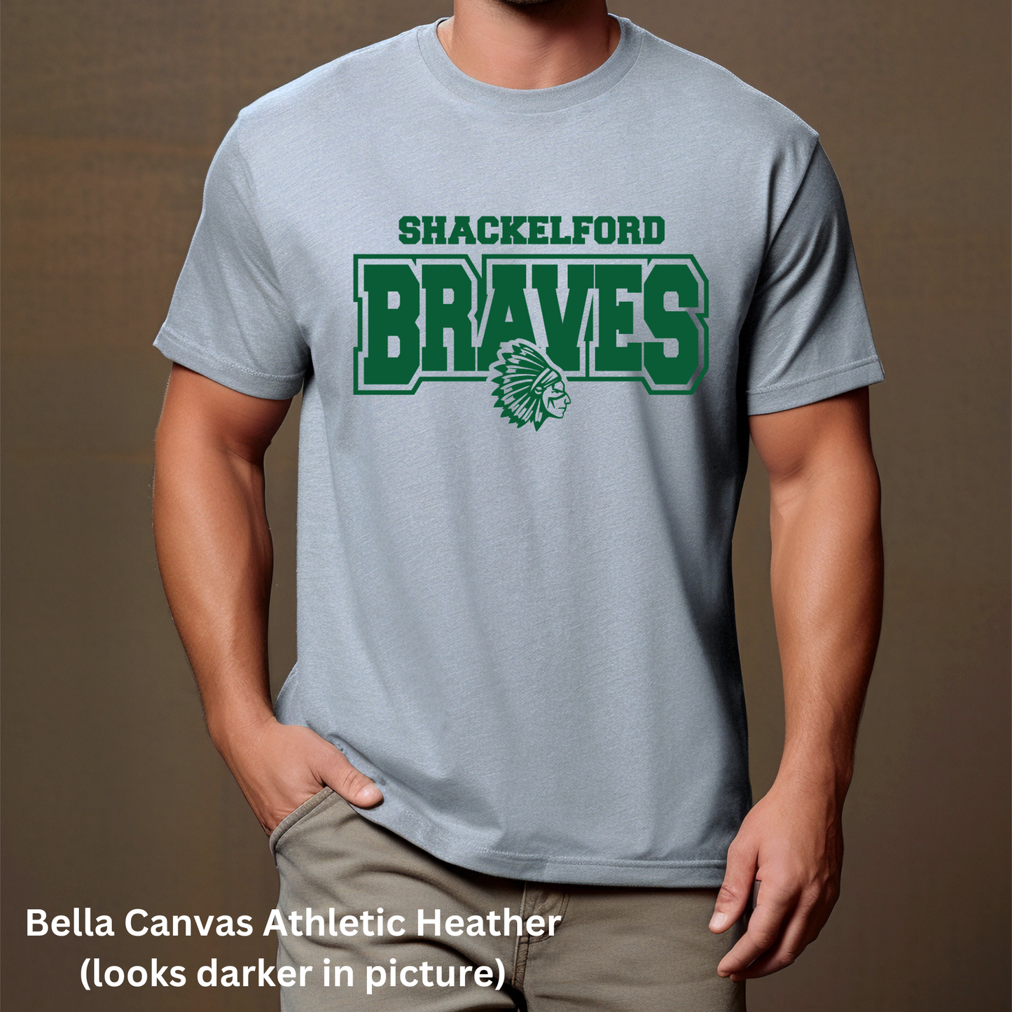 Shackelford Varsity Braves Tee--ADULT