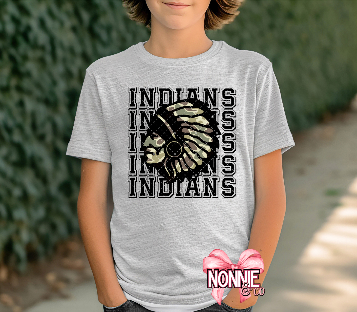 Camo Indian Headdress
