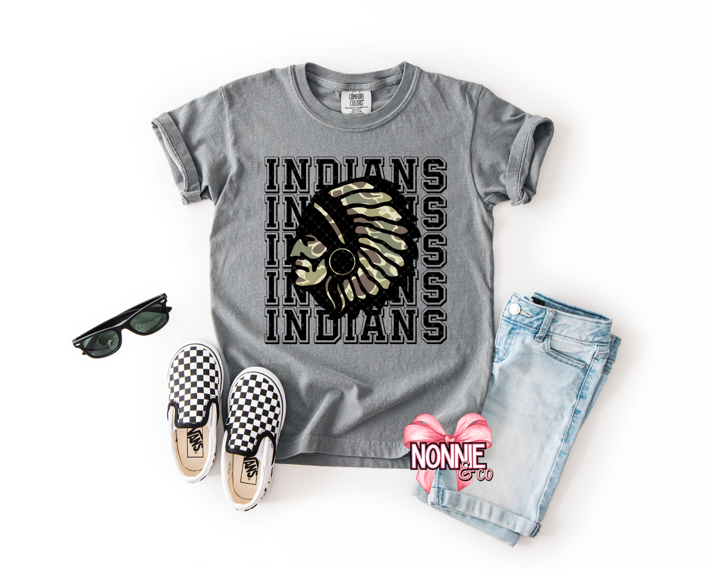 Camo Indian Headdress