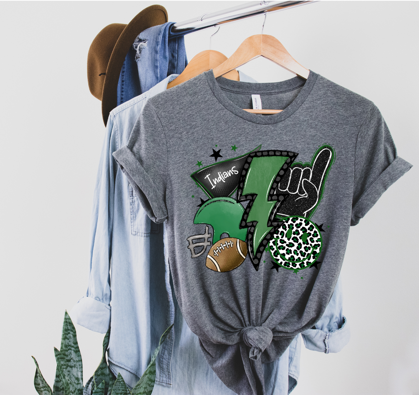 Football Collage Tee