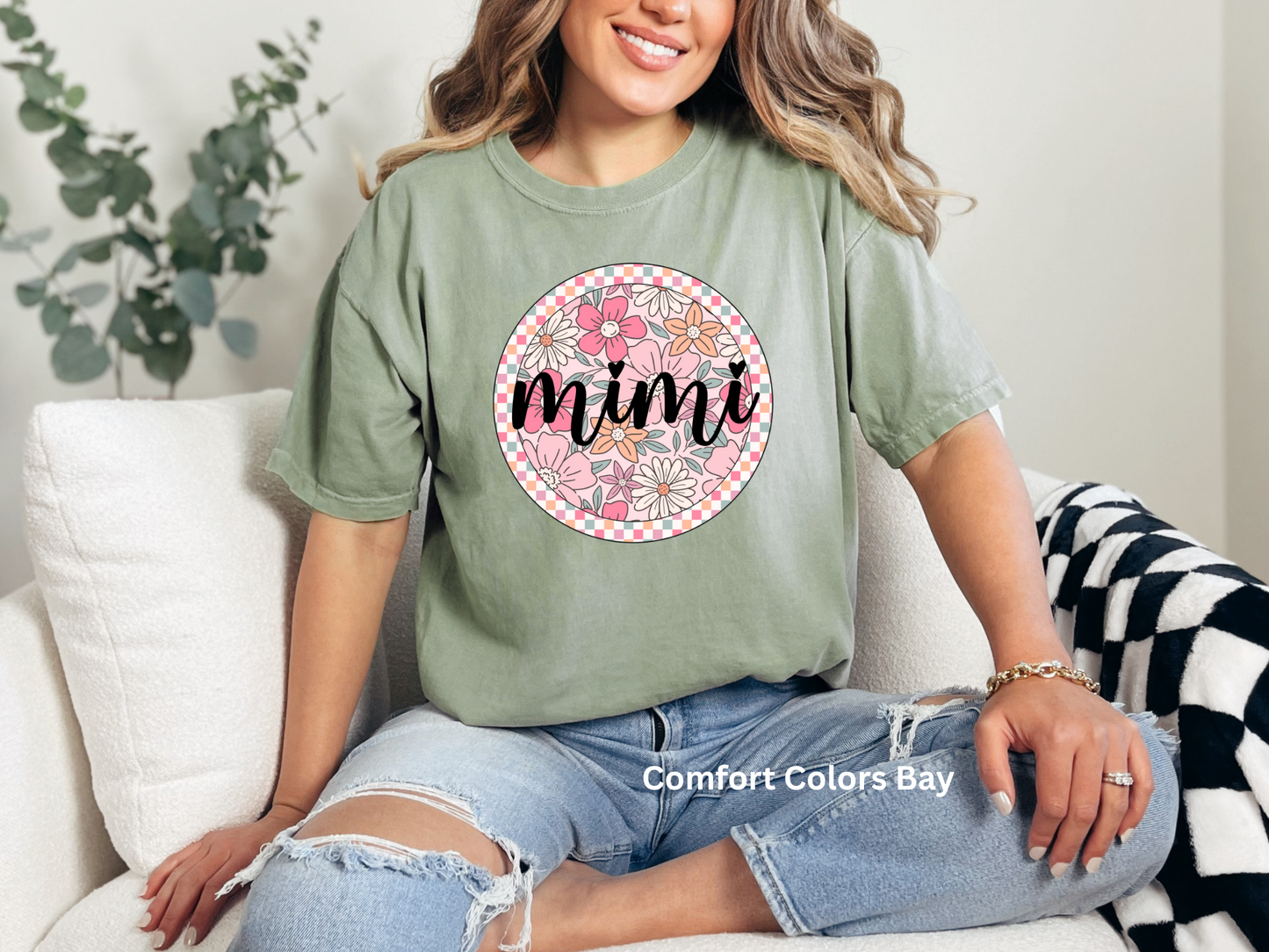 Custom Round Mama/Grandmother