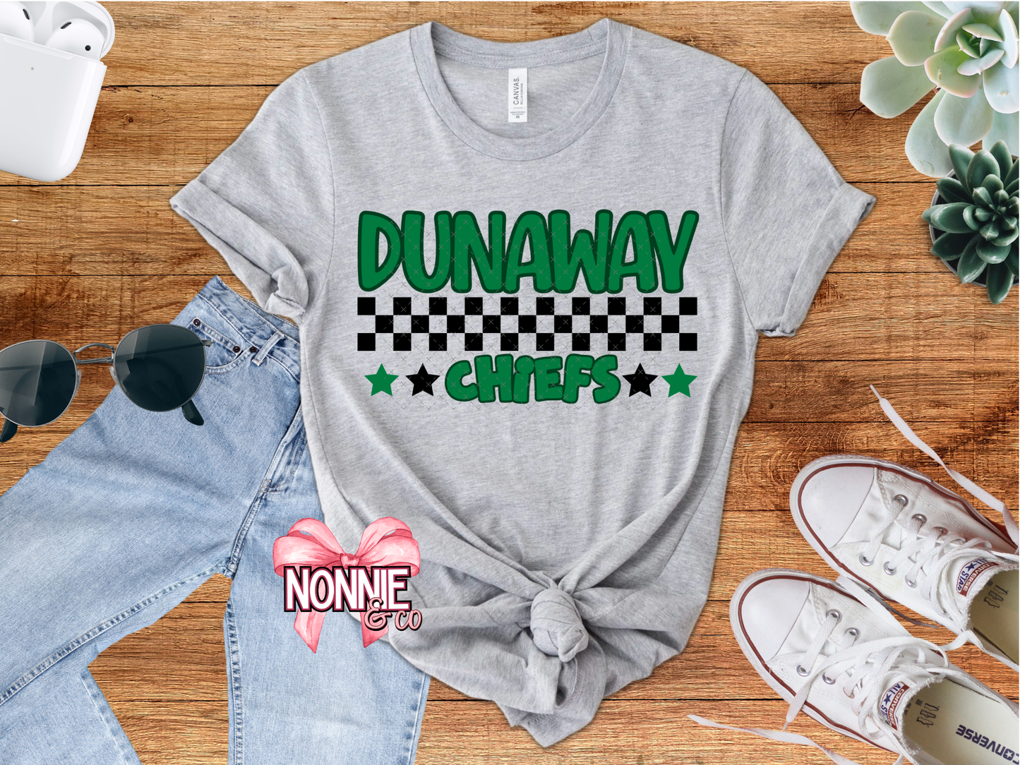 Dunaway Chiefs Checkered