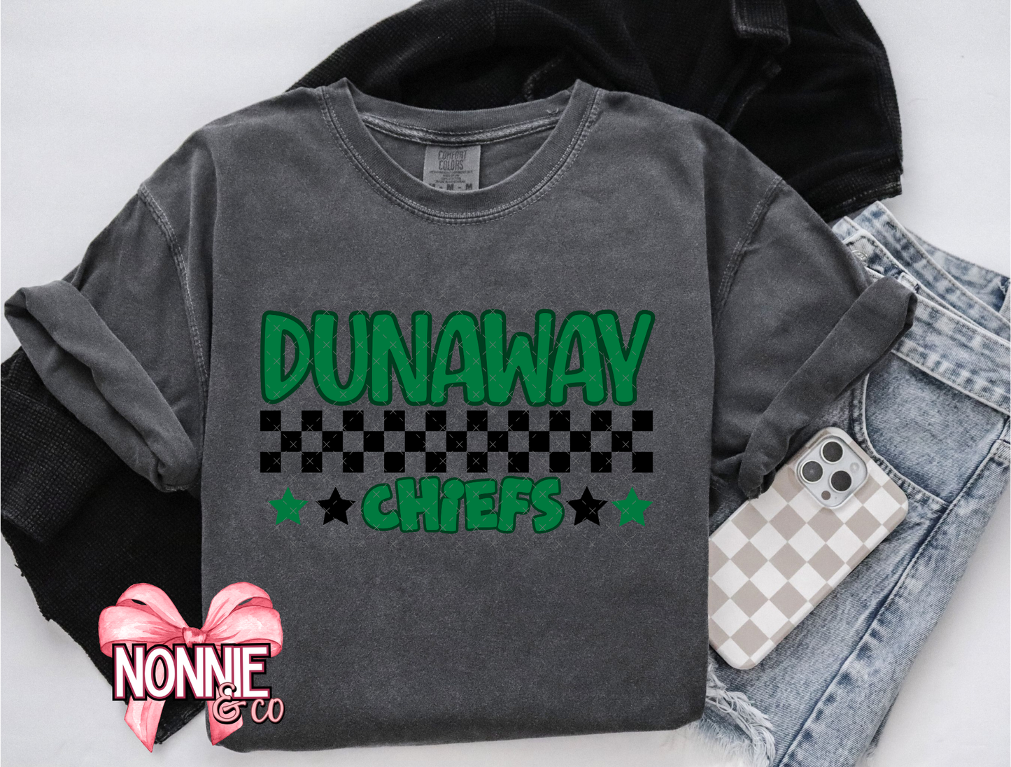 Dunaway Chiefs Checkered