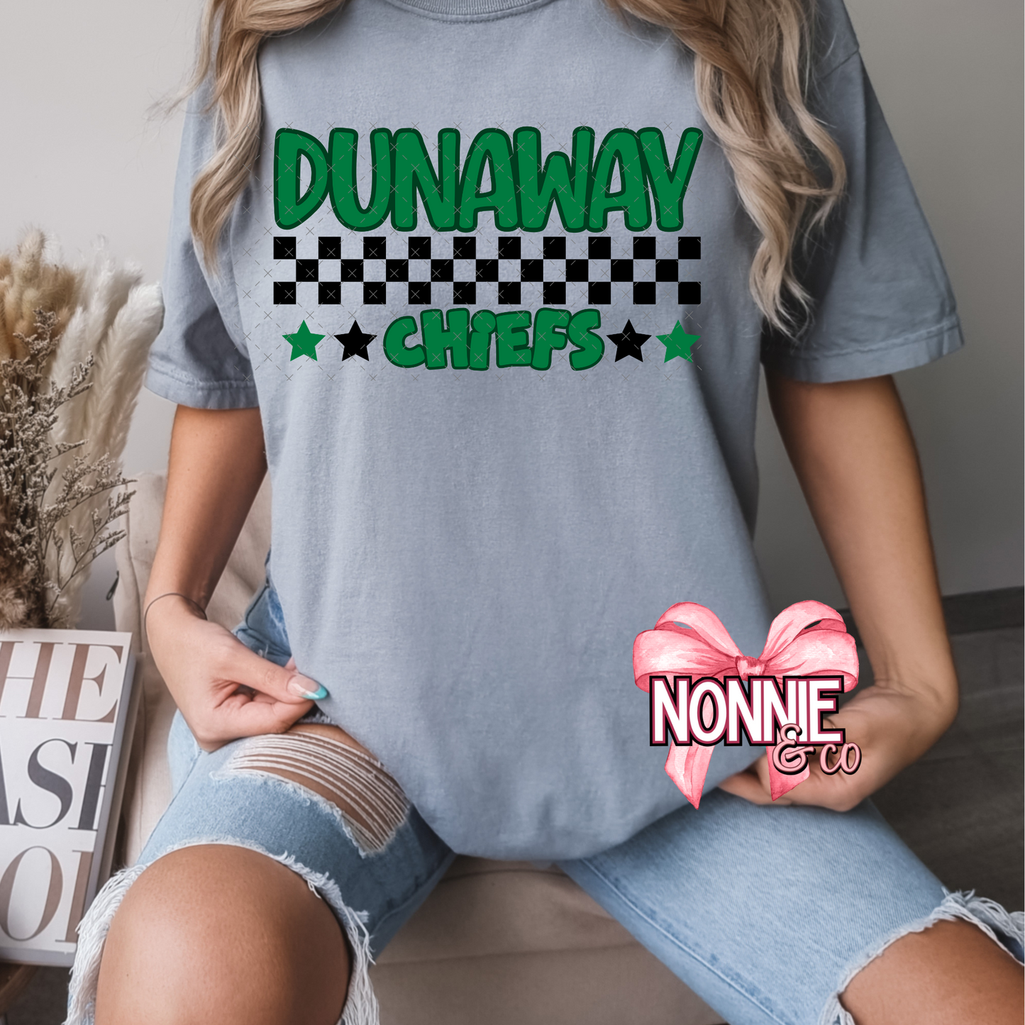 Dunaway Chiefs Checkered