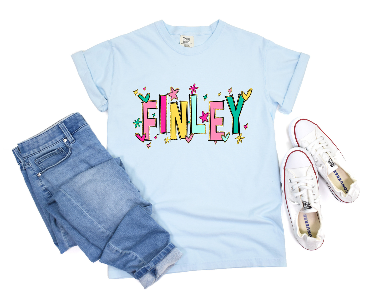 Finley Hearts and Stars