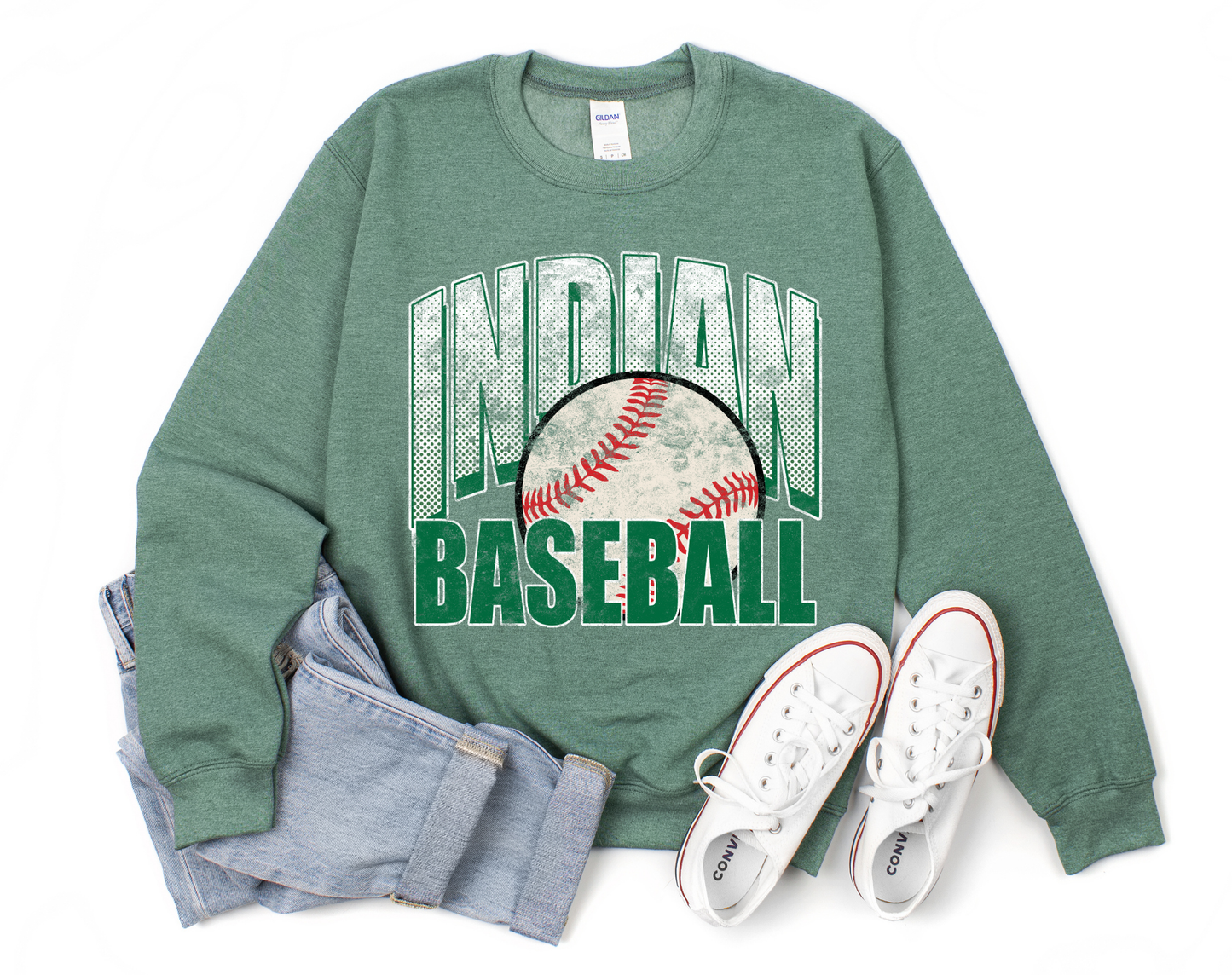 Indians Baseball Grunge