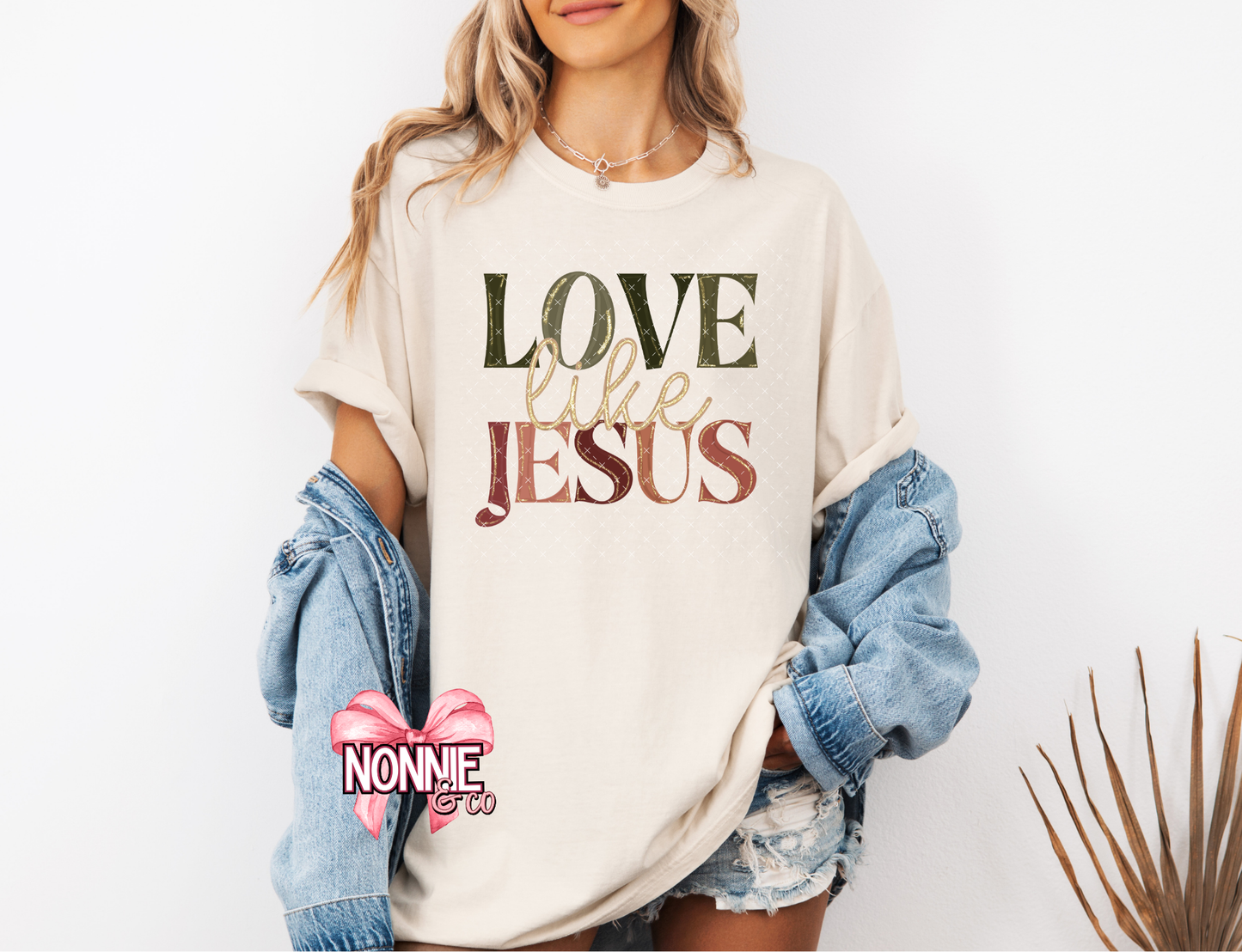Love Like Jesus--Bold Colors