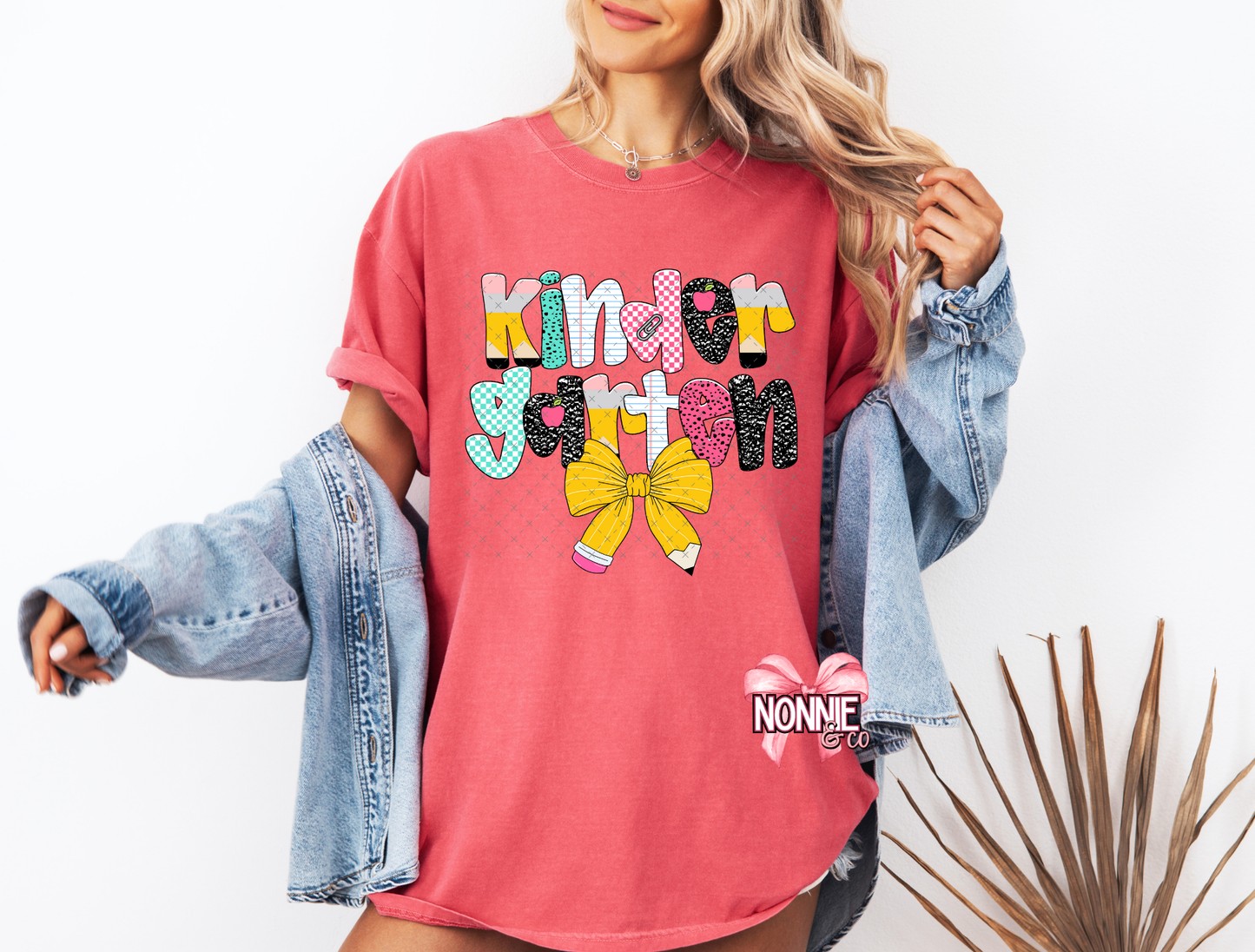 Pencil Bow Grade Level Tee