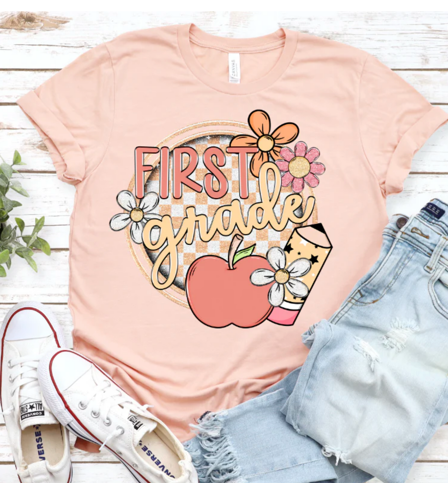 Happy Daisy Grade Level Tee