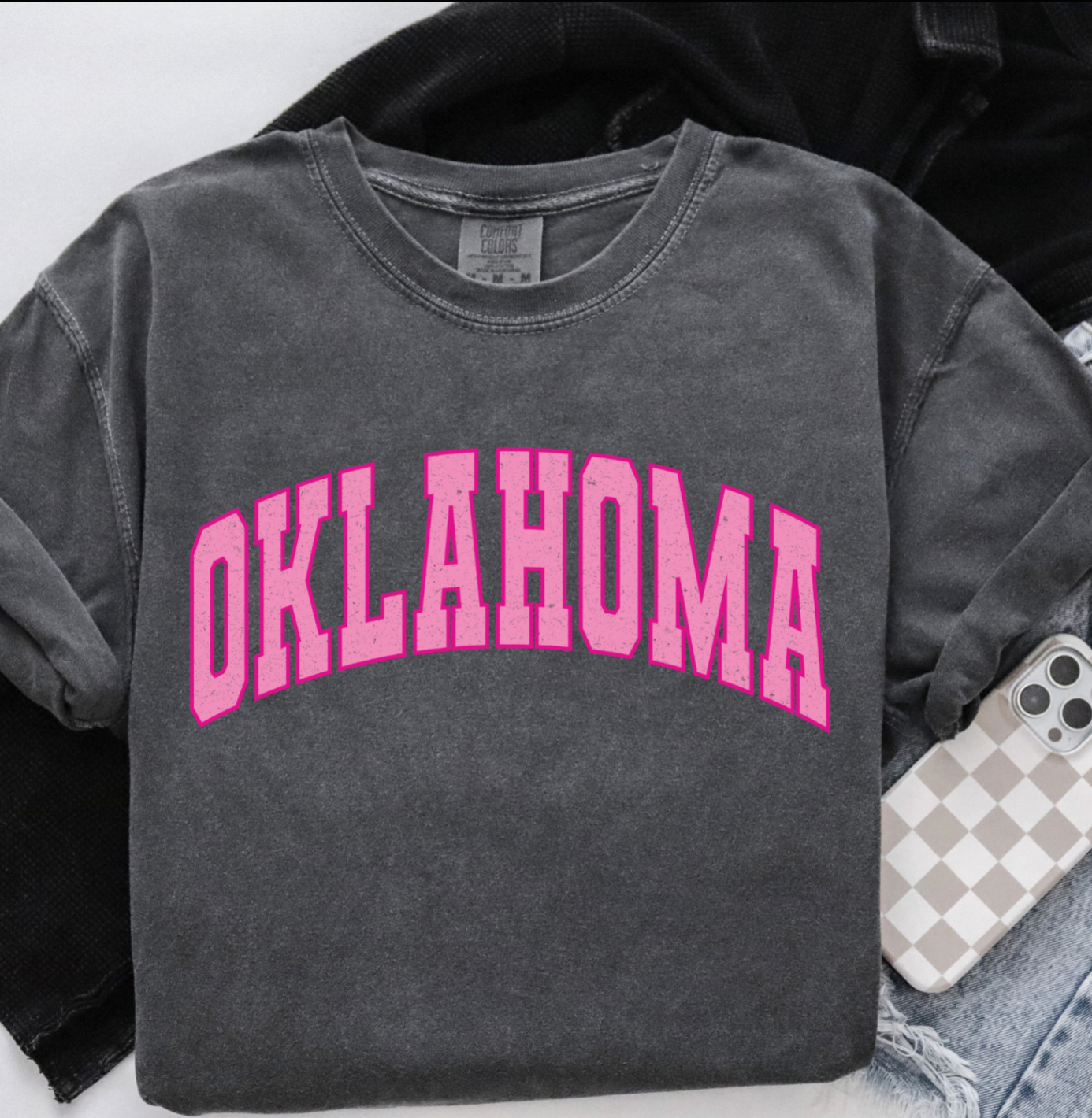 Pink Varsity State Tees