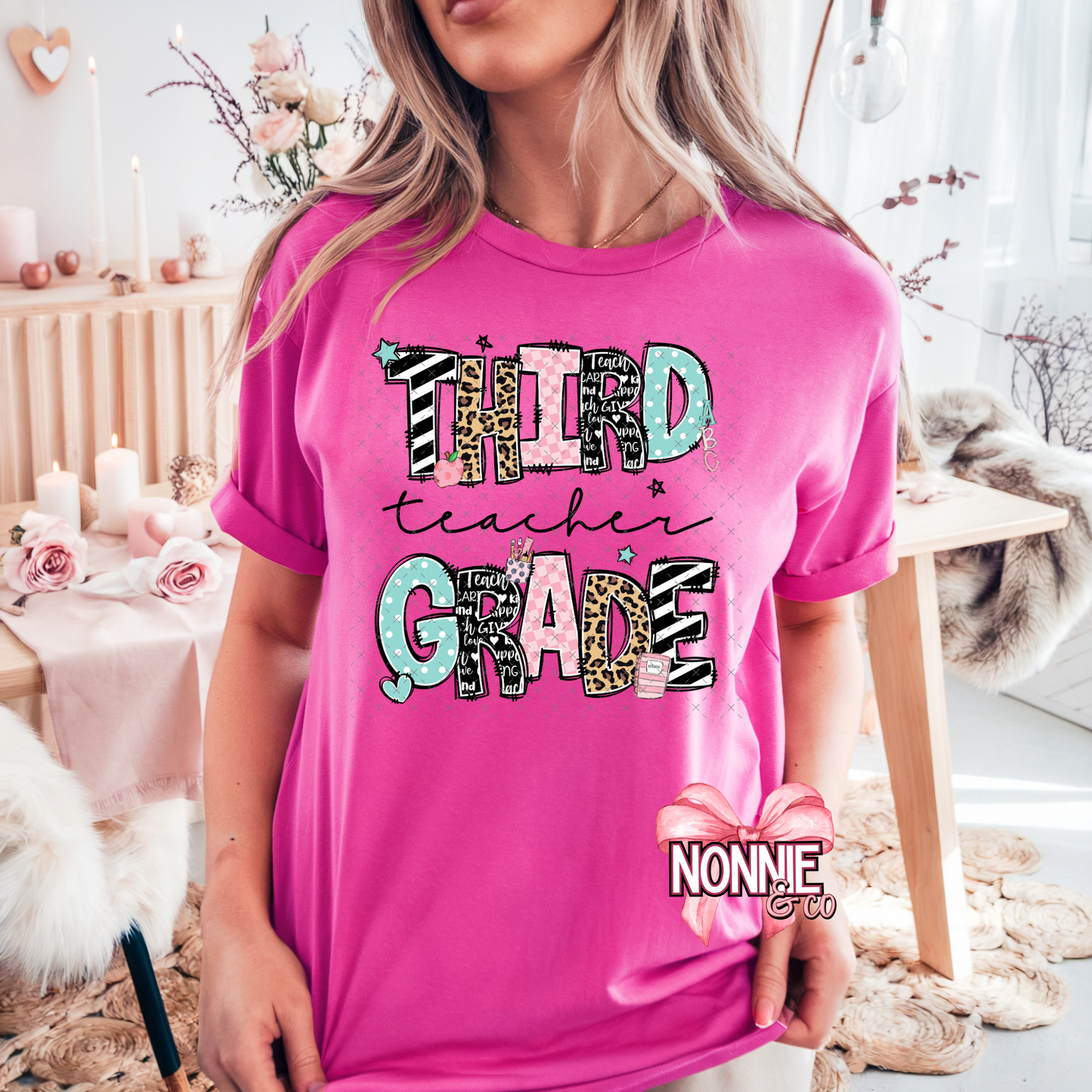 Teacher Grade Level with Leopard