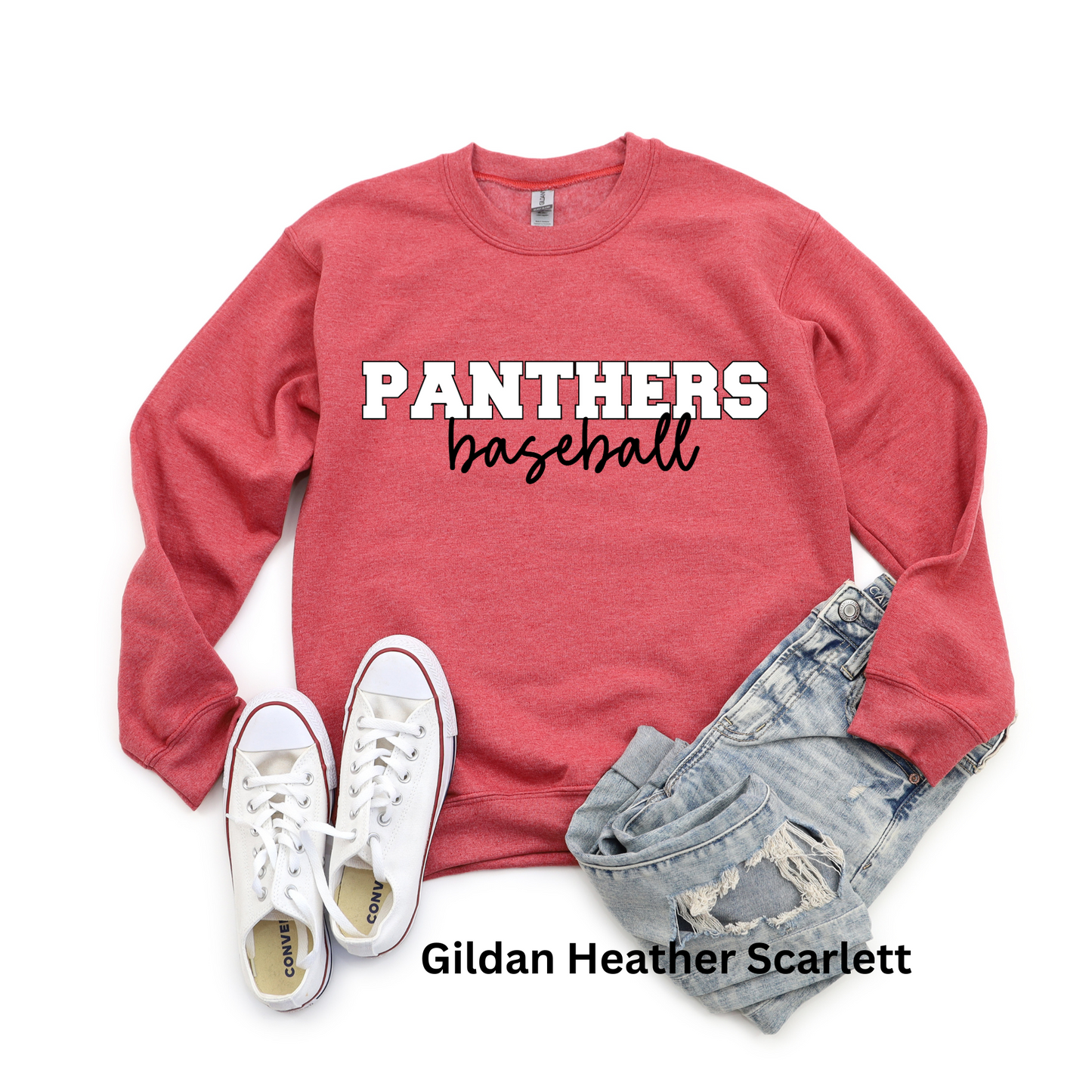 Panthers Baseball (Red)