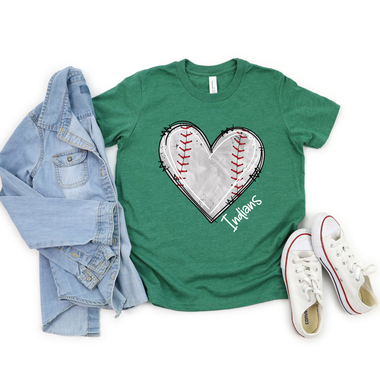 Baseball Heart Customized