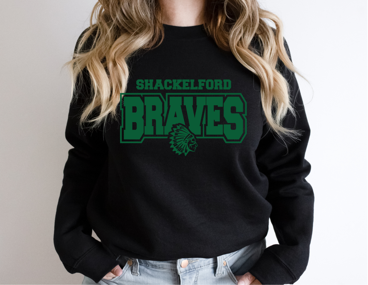 Shackelford Varsity Braves Tee--ADULT