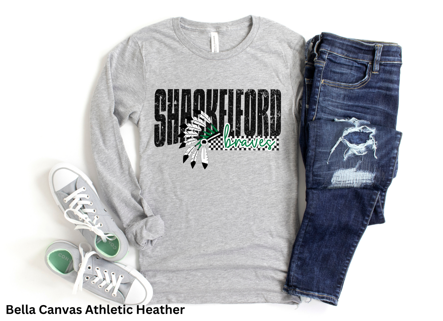 Checkered Shackelford Braves--YOUTH