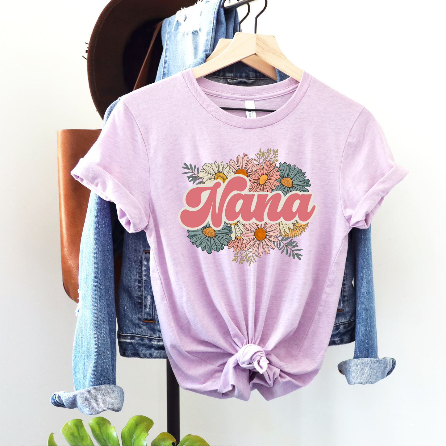 Floral Nana Tee