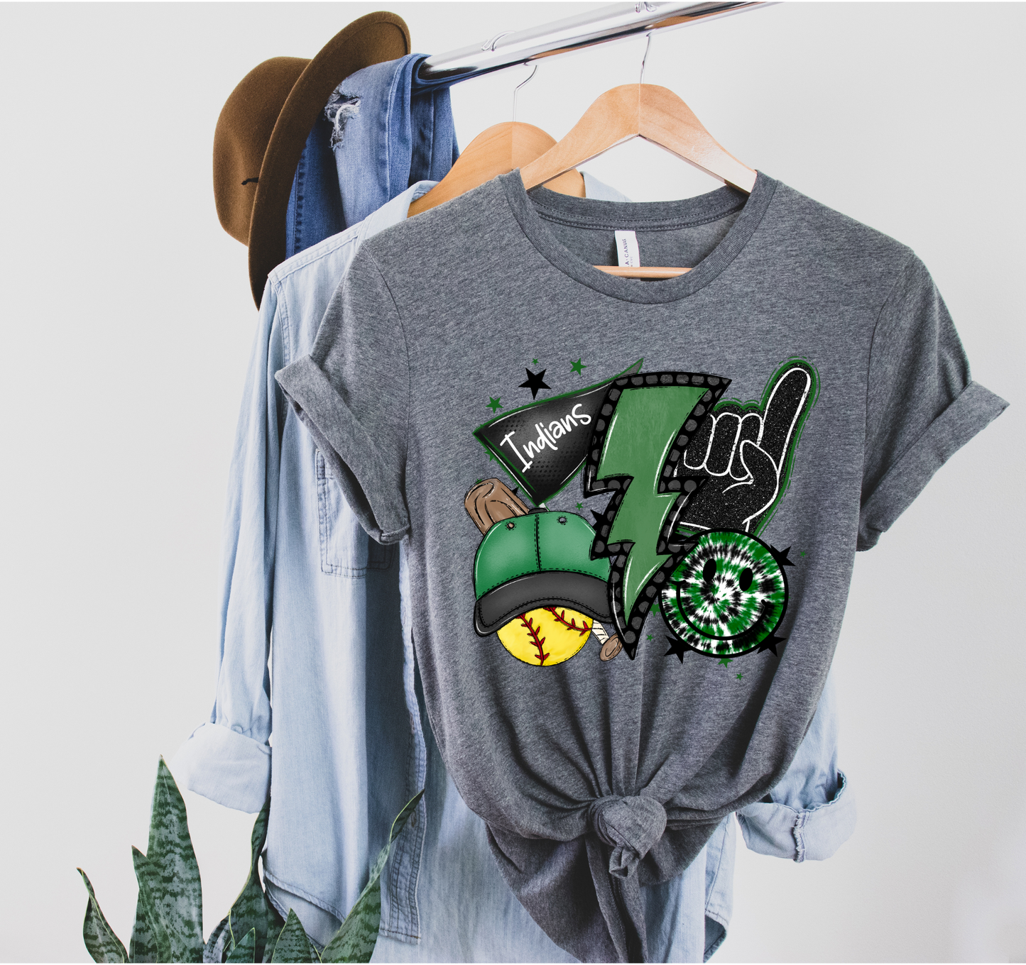 Softball Collage Tee