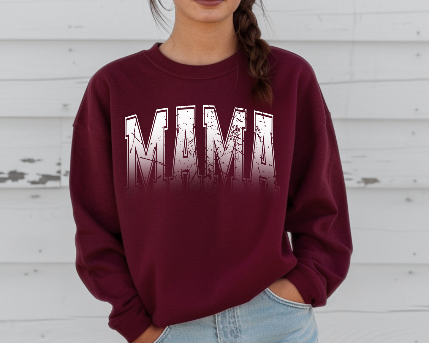 Ombre Varsity Mama