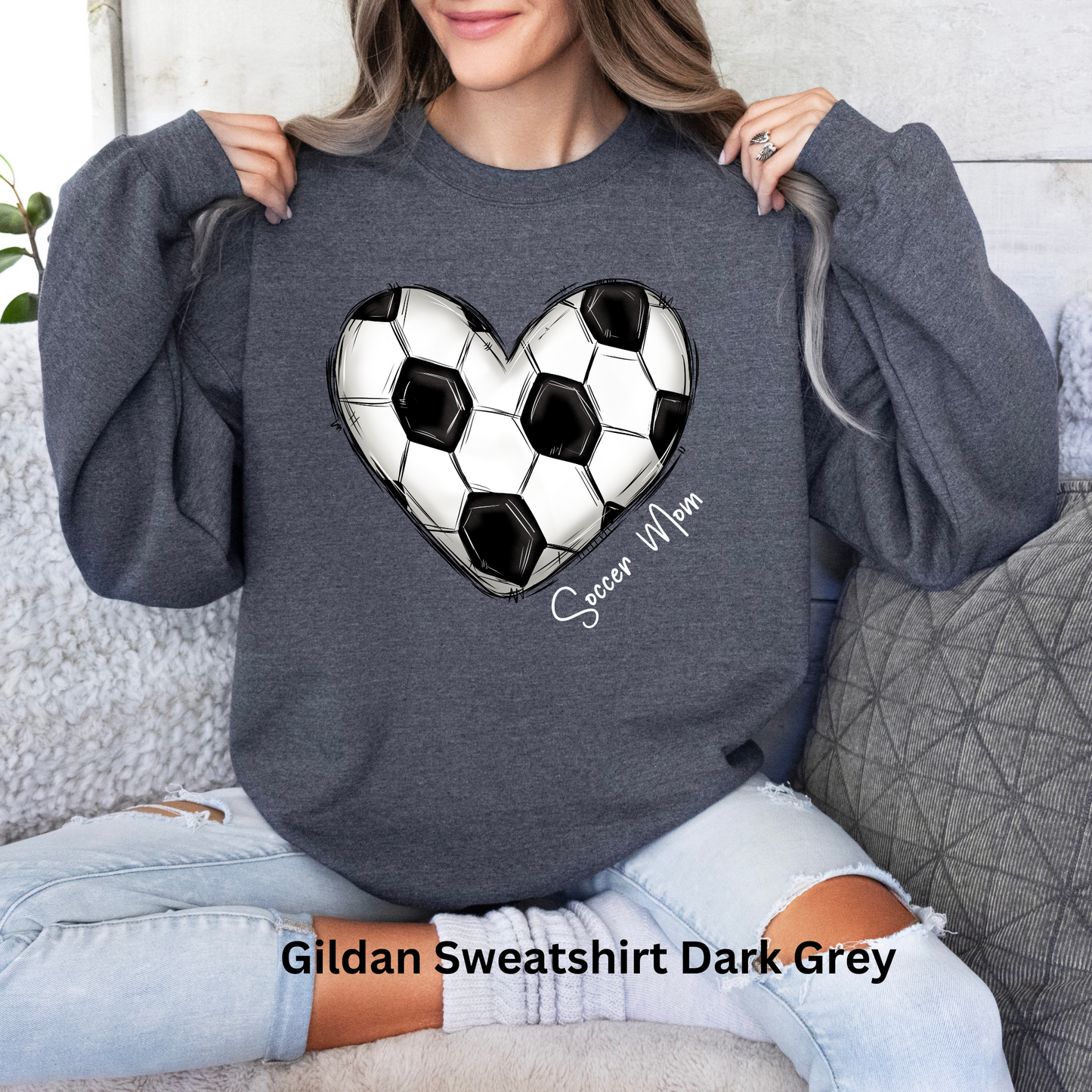 Heart Soccer Tee (Custom)