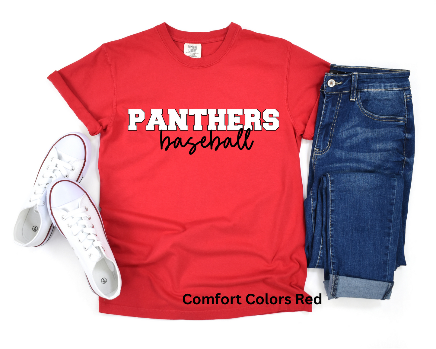 Panthers Baseball (Red)