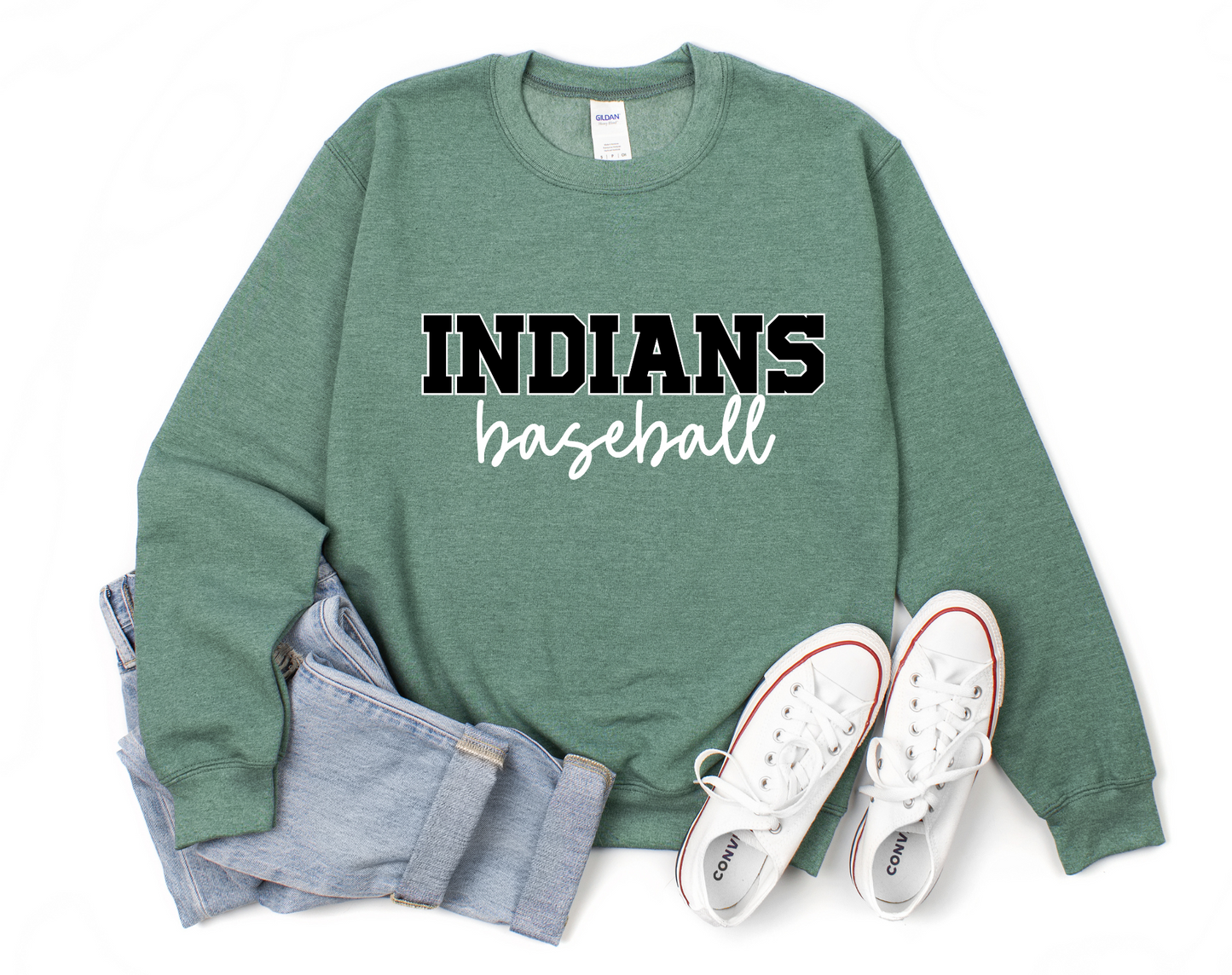 Indians Baseball Varsity Font
