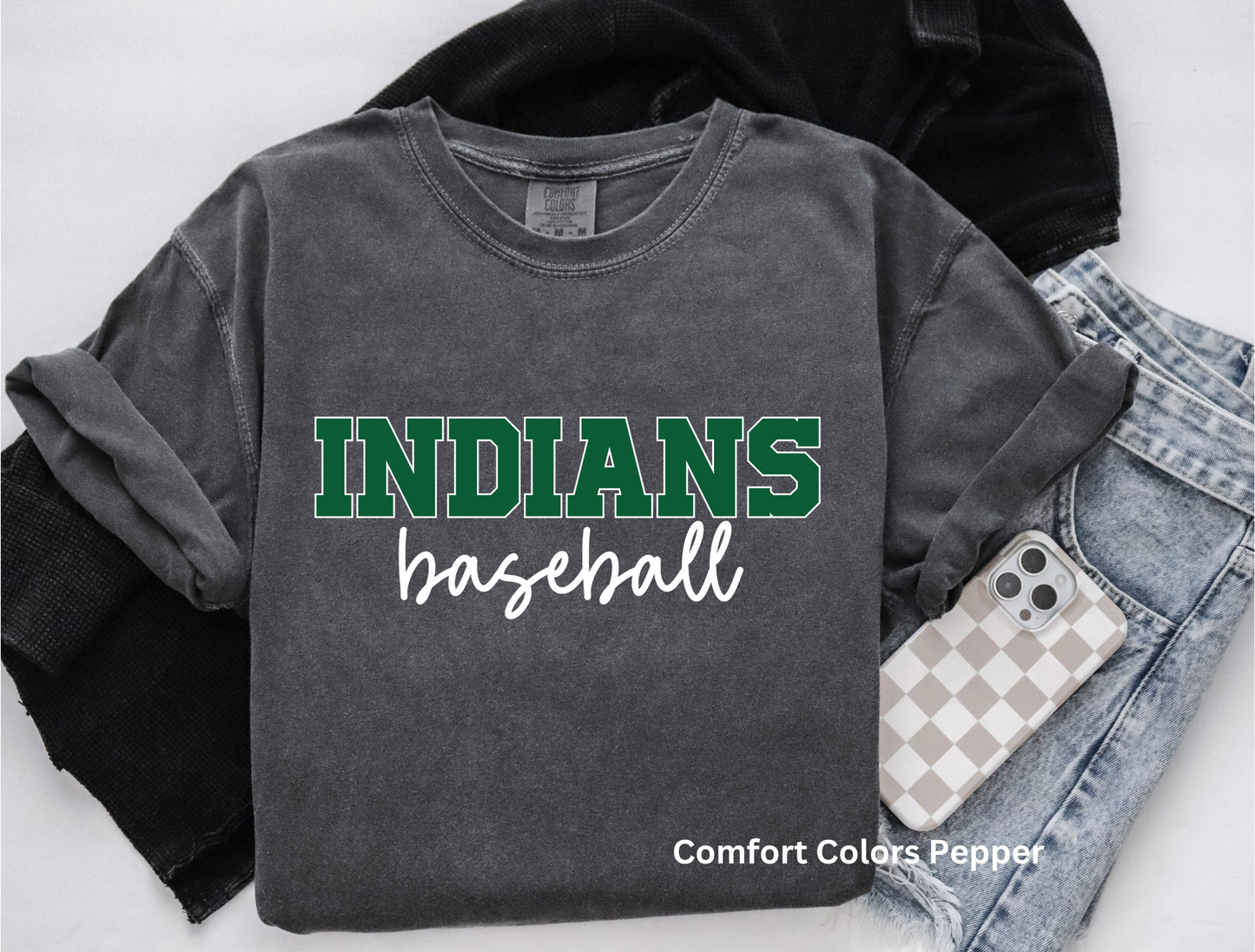 Indians Baseball Varsity Font