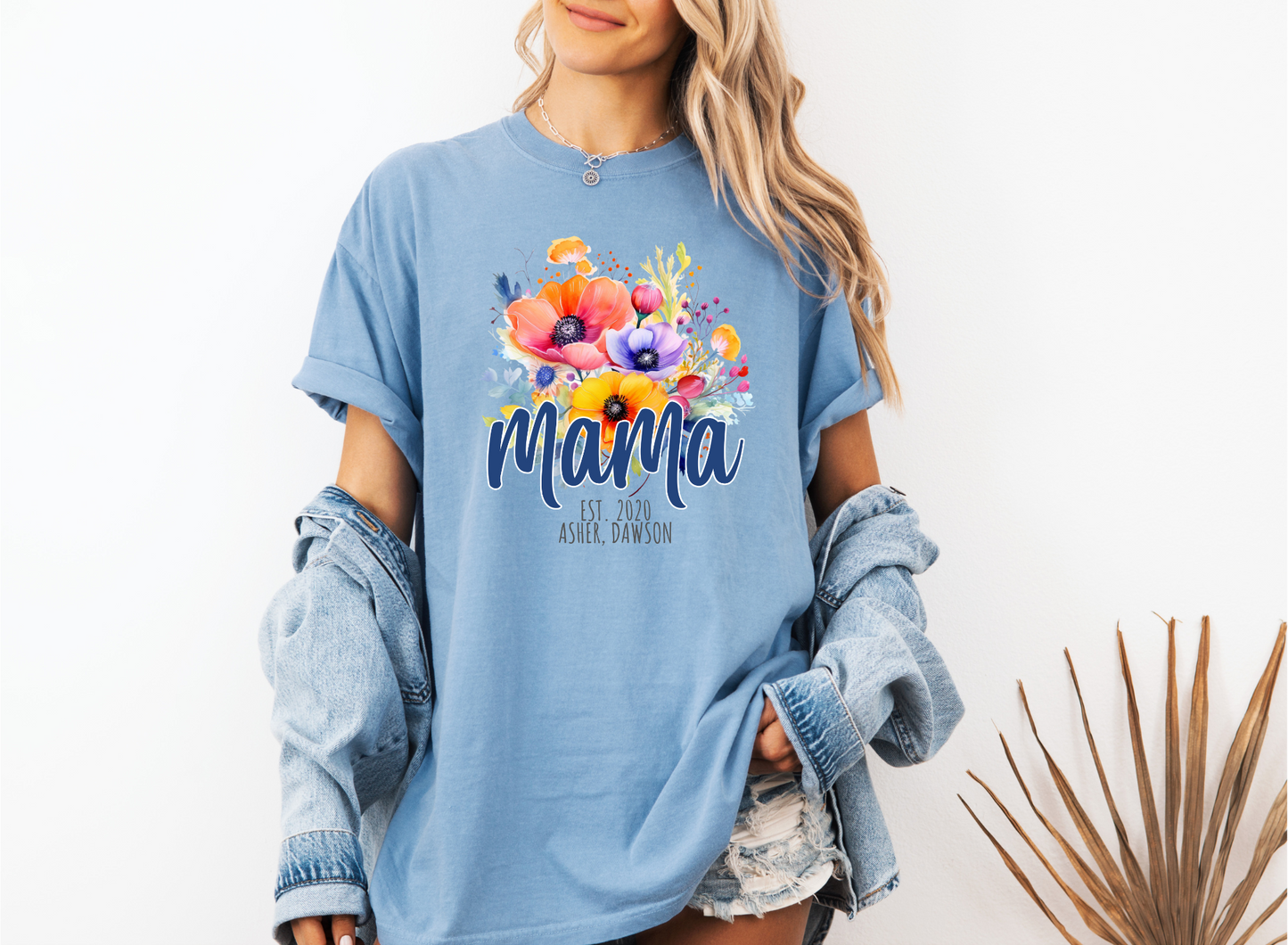 Custom Floral Mama/Grandmother