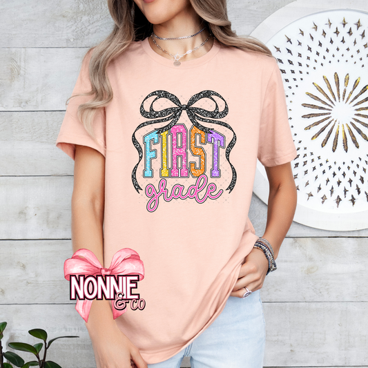 Black Bow Grade Level Tees