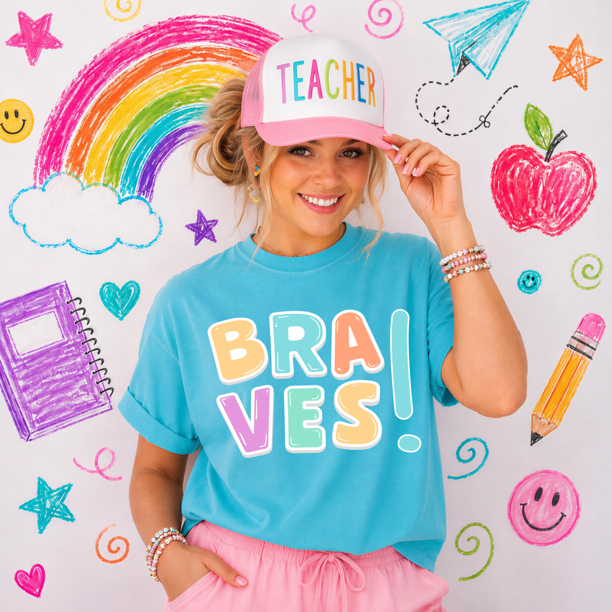 CUSTOM Cute & Funky Letters