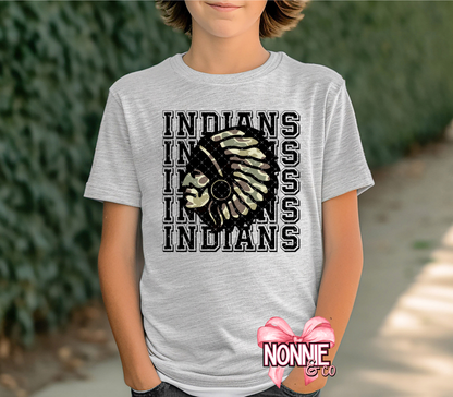 Camo Indian Headdress