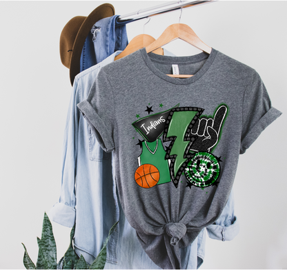 Basketball Collage Tee