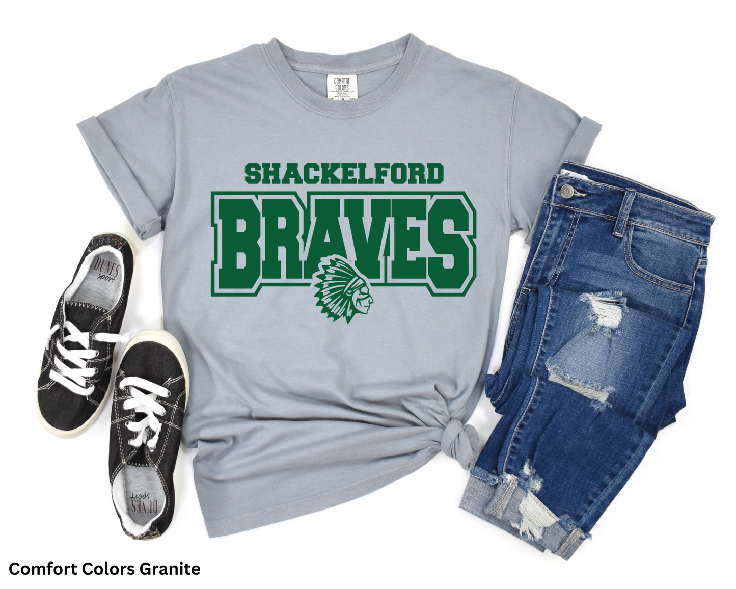 Shackelford Varsity Braves Tee--ADULT