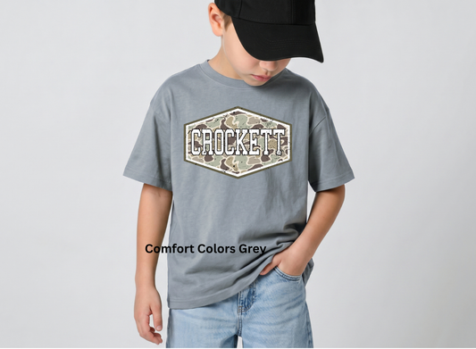 Crockett Camo-Youth and Adults