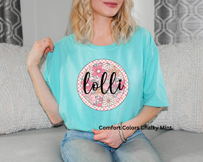 Custom Round Mama/Grandmother