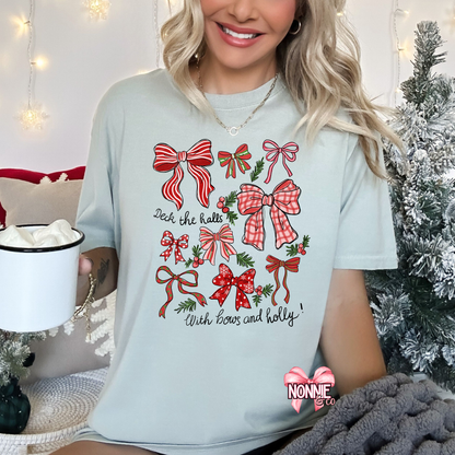 Deck The Halls with BOWS of Holly!