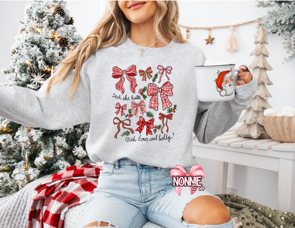 Deck The Halls with BOWS of Holly!