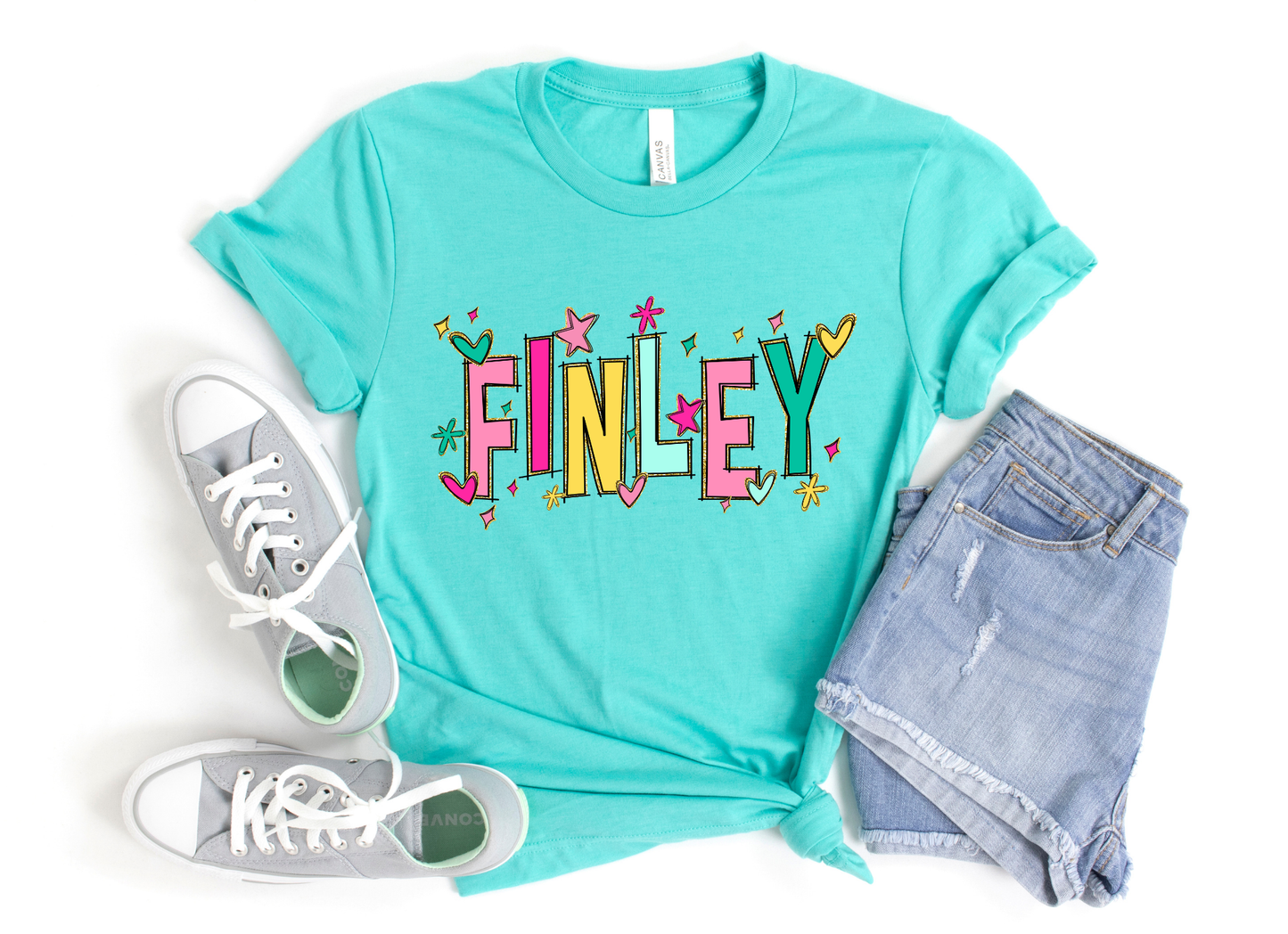 Finley Hearts and Stars