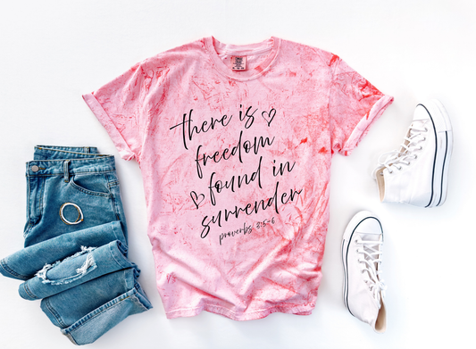 There Is Freedom In Surrender