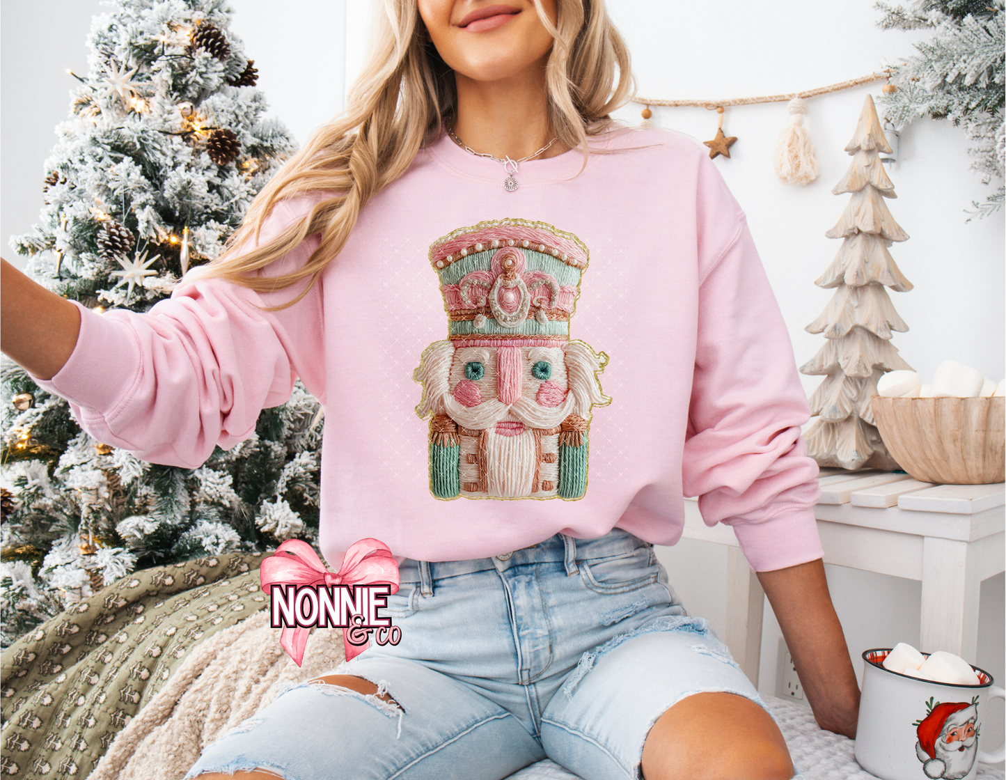 French Knot Nutcracker