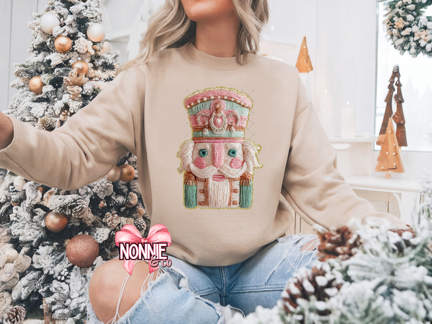French Knot Nutcracker