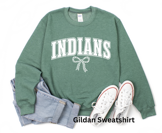 Indians with Bow (White Design)