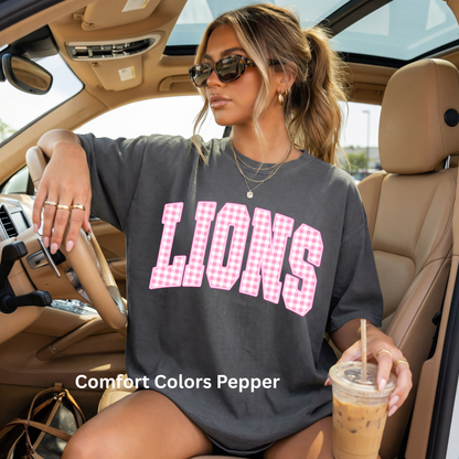 Gingham Lions