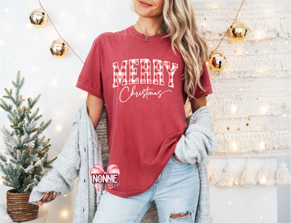 Gingham Merry Christmas