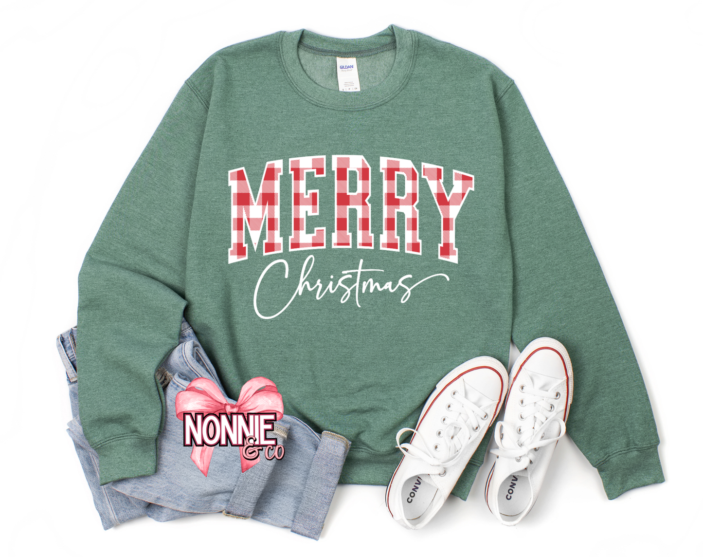 Gingham Merry Christmas