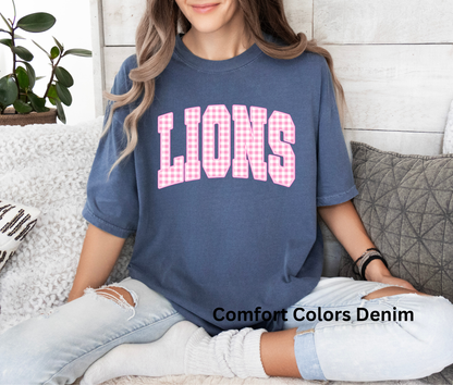 Gingham Lions