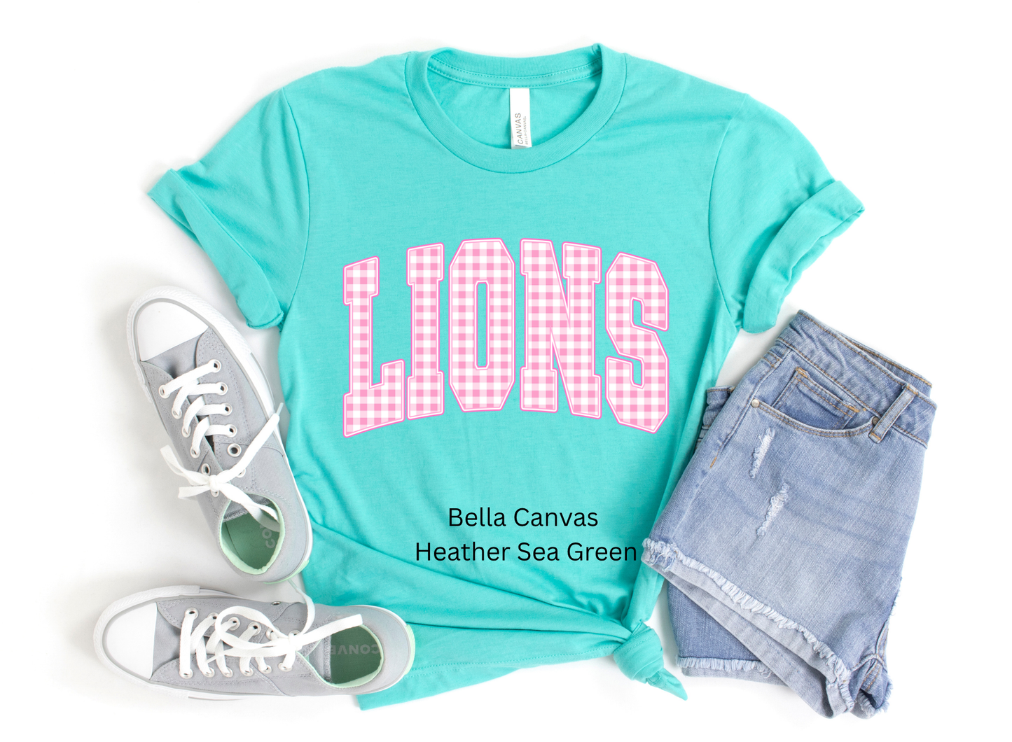Gingham Lions