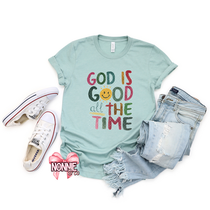 God Is Good All The Time--Fun Font
