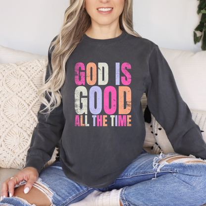 God Is Good--Block Letters